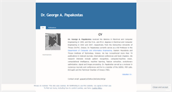 Desktop Screenshot of gpapakostas.net
